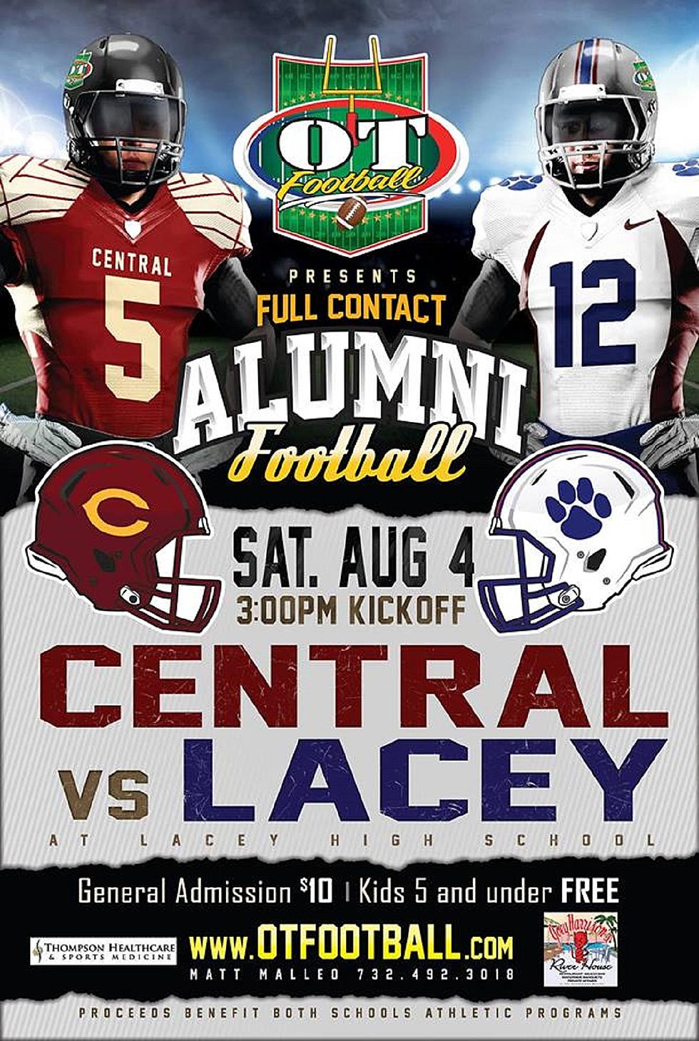 Central and Lacey set for third annual full-contact alumni football game